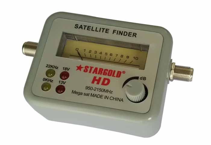 4 LED Lights Displayed 950-2150MHZ Satellite Finder(SHJ-SF9504A)