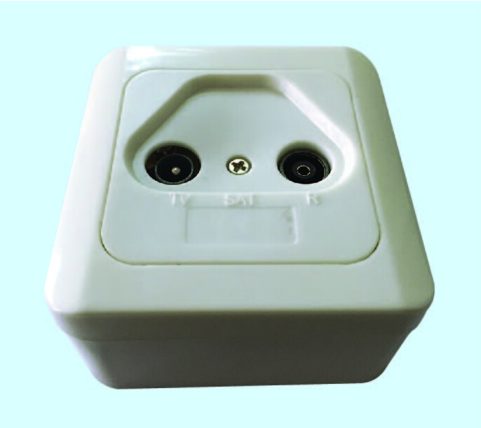 5-1000MHZ TV Wall Socket TV+FM TWS034