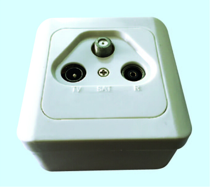 5-2400MHZ TV Wall Socket TV+FM+SAT TWS035