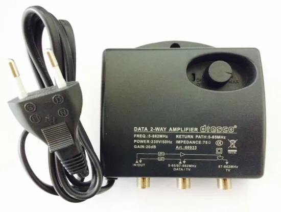 5-862MHZ DATA 2 Way Amplifier(SHJ-TA9507)