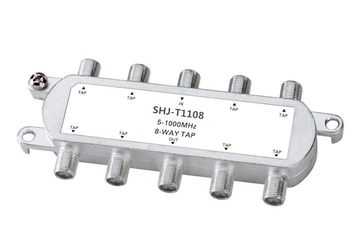 5-1000MHZ 8-Way Indoor CATV Tap(SHJ-T1108)