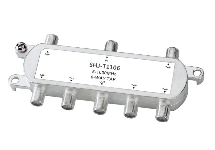 5-1000MHZ 6-Way Indoor CATV Tap(SHJ-T1106)