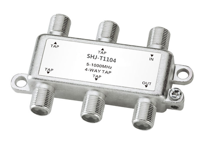 5-1000MHZ 4-Way Indoor CATV Tap(SHJ-T1104)