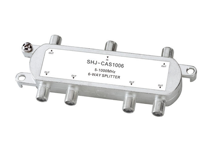 5-1000MHZ 6-Way Indoor Splitter(SHJ-CAS1006)