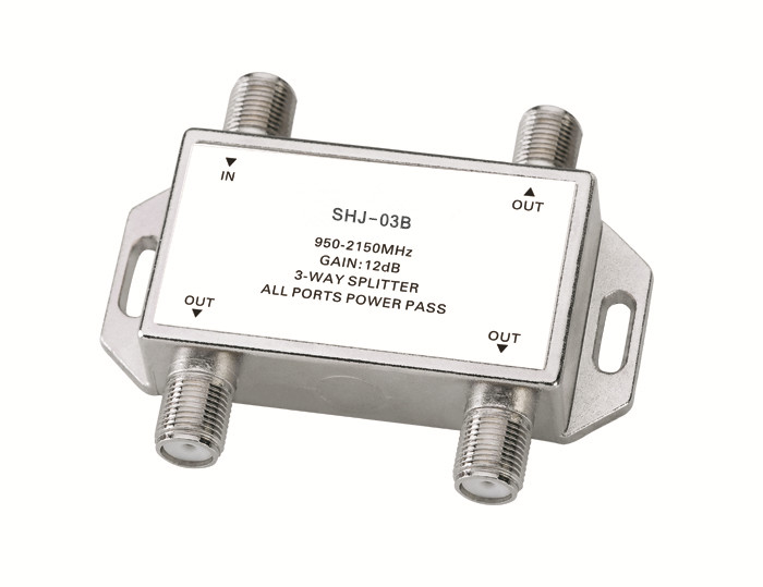 SAT 3-Way Amplifier Splitter(SHJ-03B)