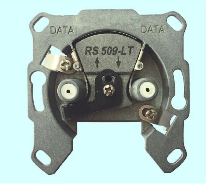 2 Hole DATA+DATA 950-2400MHZ Wall Socket Outlet(SHJ-TWS028)