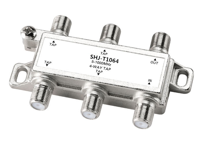 5-1000MHZ 4-Way Indoor CATV Tap(SHJ-T1064)