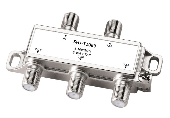 5-1000MHZ 3-Way Indoor CATV Tap(SHJ-T1063)