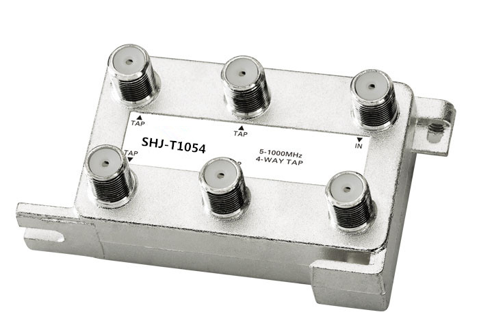 5-1000MHZ 4-Way Indoor CATV Tap(SHJ-T1054)