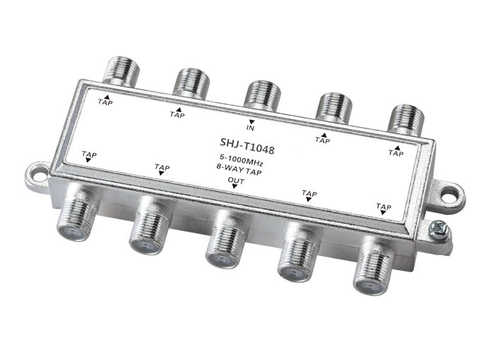 5-1000MHZ 8-Way Indoor CATV Tap(SHJ-T1048)