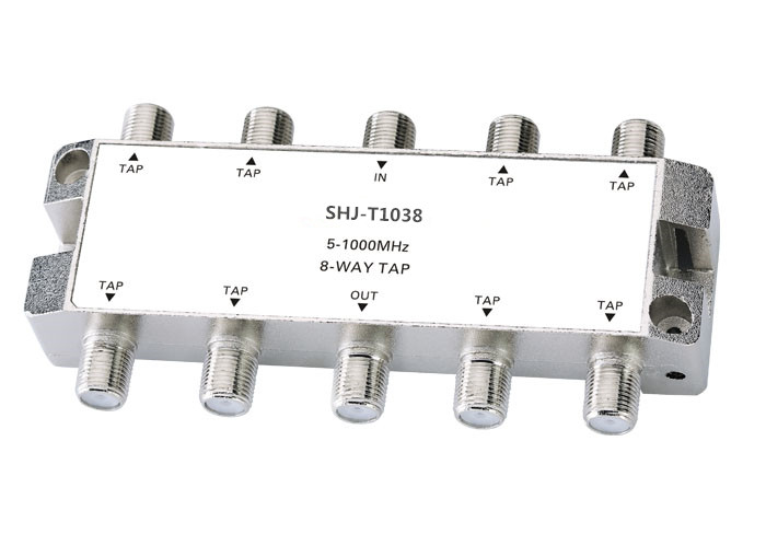 5-1000MHZ 8-Way Indoor CATV Tap(SHJ-T1038)