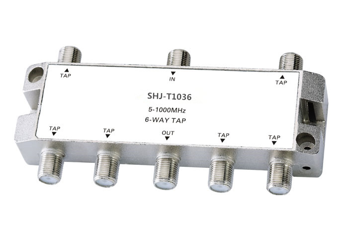 5-1000MHZ 6-Way Indoor CATV Tap(SHJ-T1036)