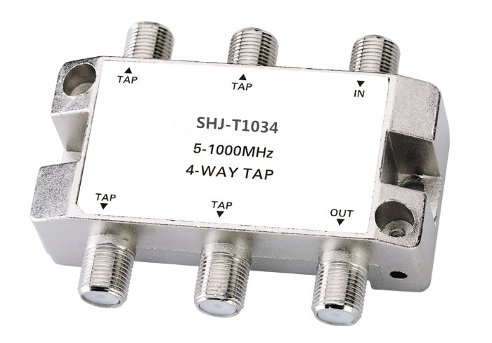 5-1000MHZ 4-Way Indoor CATV Tap(SHJ-T1034)