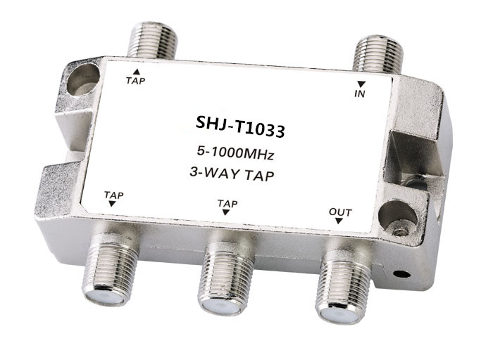 5-1000MHZ 3-Way Indoor CATV Tap(SHJ-T1033)