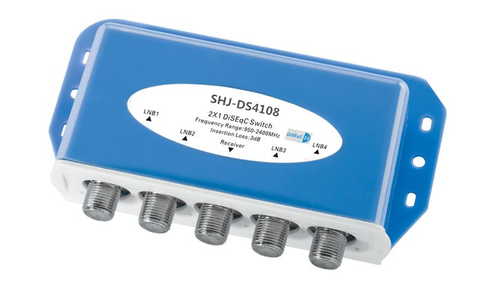 F Type Female 2X1 DiSEqC switch(SHJ-DS4108)